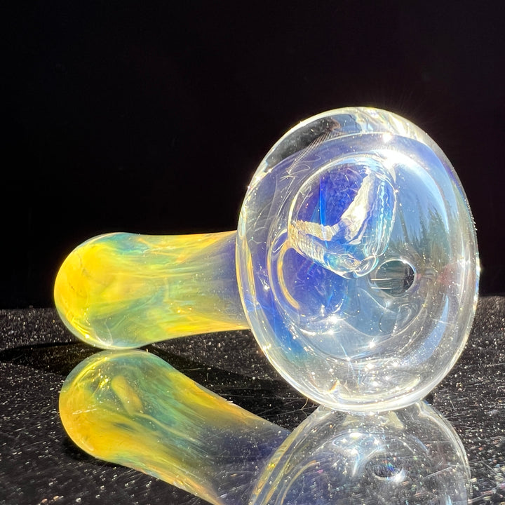 Fumed Color Changer Spoon Glass Pipe TG   