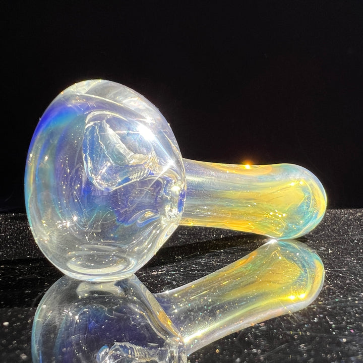 Fumed Color Changer Spoon Glass Pipe TG   