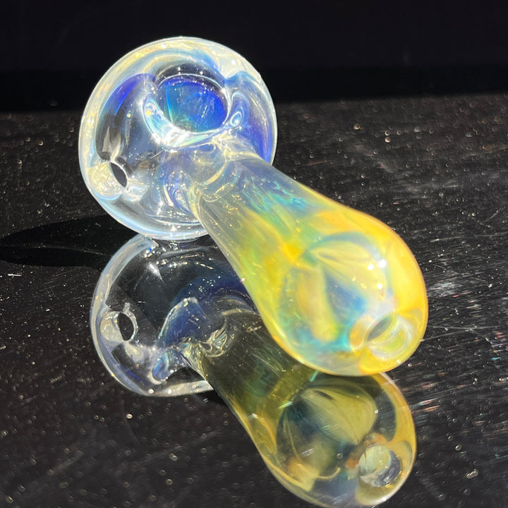 Fumed Color Changer Spoon Glass Pipe TG   