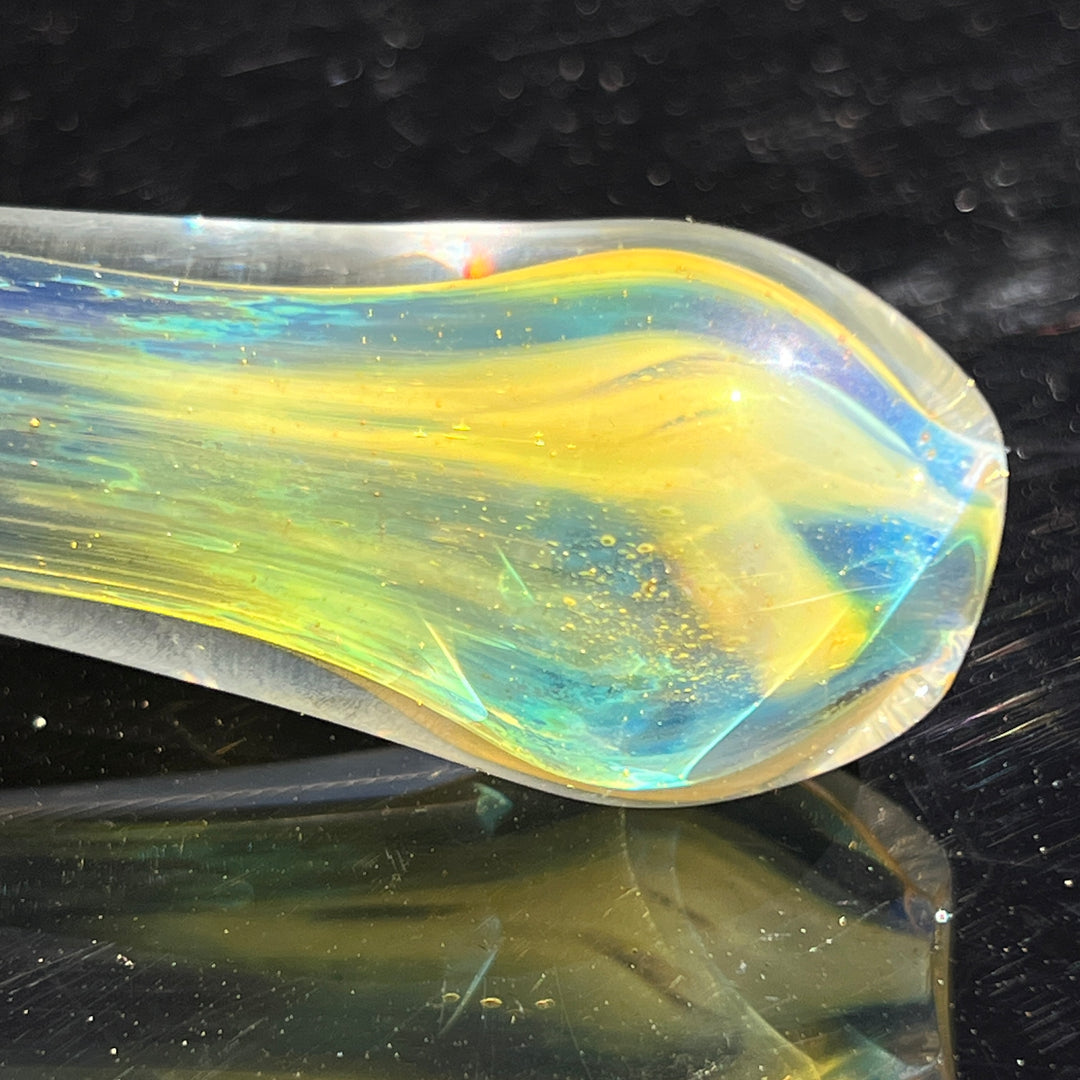 Fumed Color Changer Spoon Glass Pipe TG   