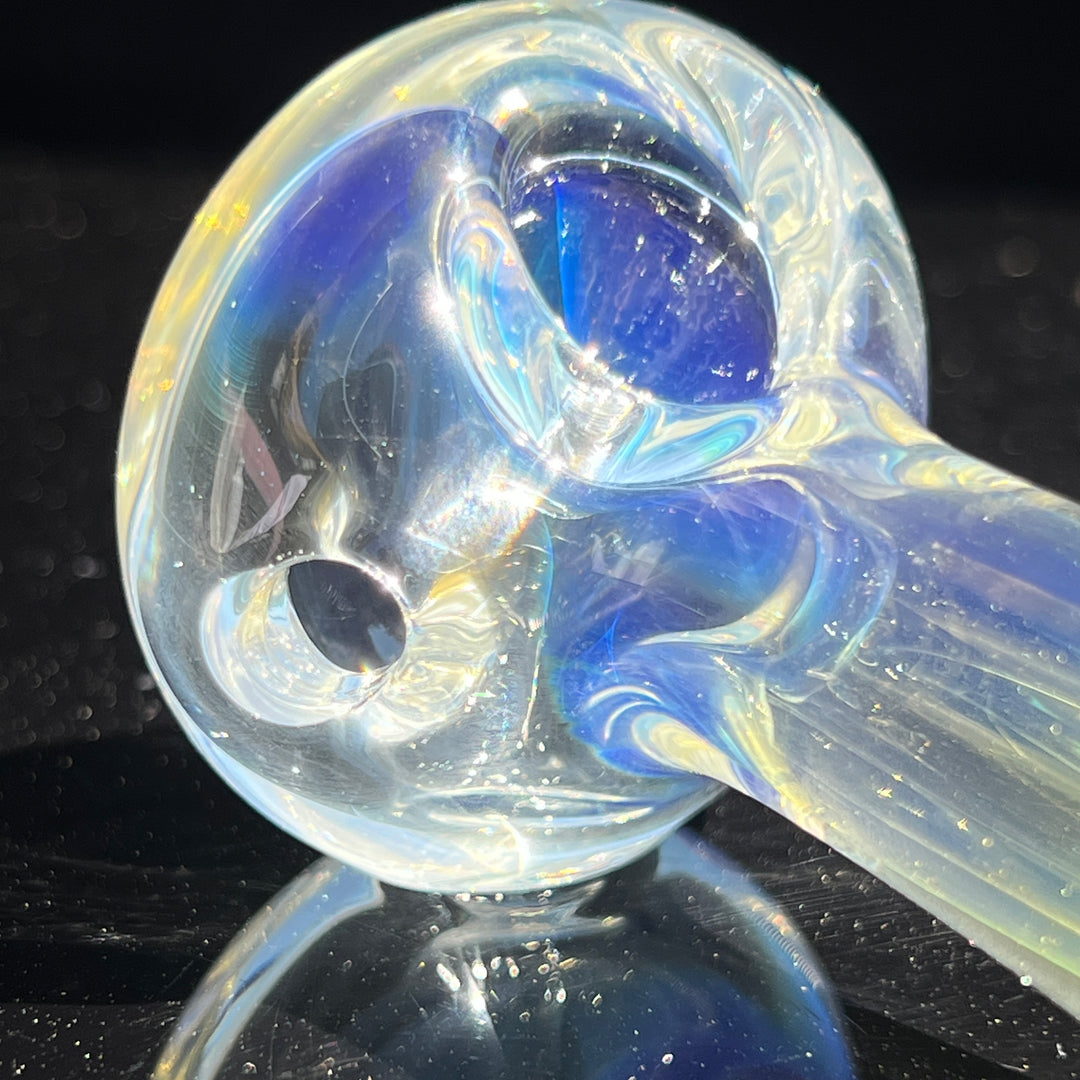 Fumed Color Changer Spoon Glass Pipe TG   