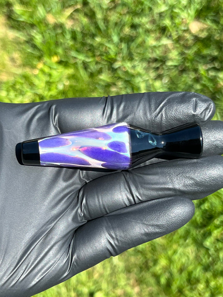 Groovy Chillum 4 Glass Pipe Loco-Motive Glass   