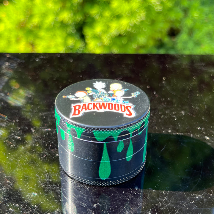 SharpStone® Hard Top 4 Piece Herb Grinder Accessory TG Small (1.5") Rick & Morty Backwoods 