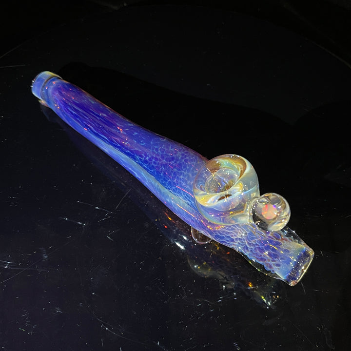 Purple Nebula Space Ray Pipe Glass Pipe Tako Glass   