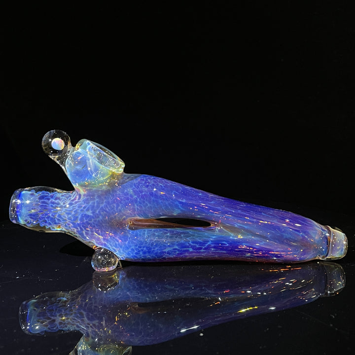 Purple Nebula Space Ray Pipe Glass Pipe Tako Glass   