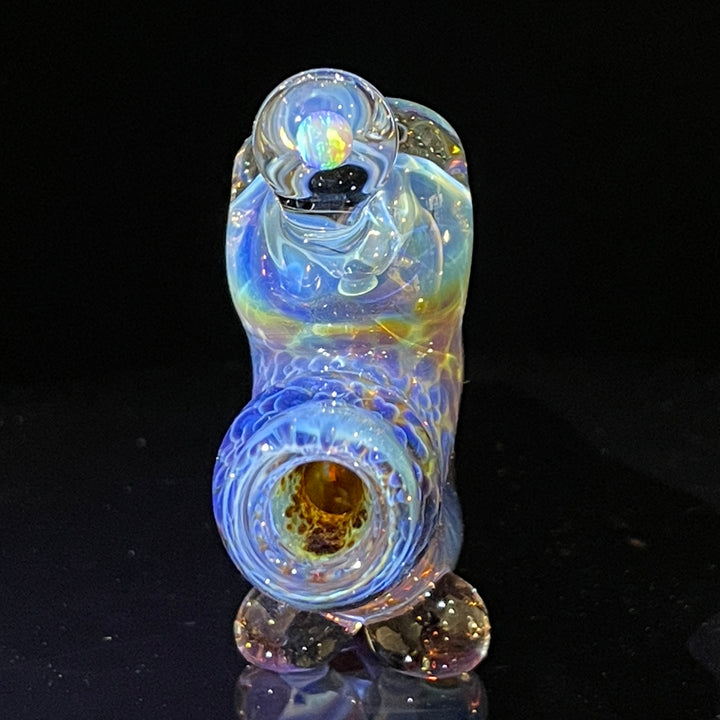 Purple Nebula Space Ray Pipe Glass Pipe Tako Glass   