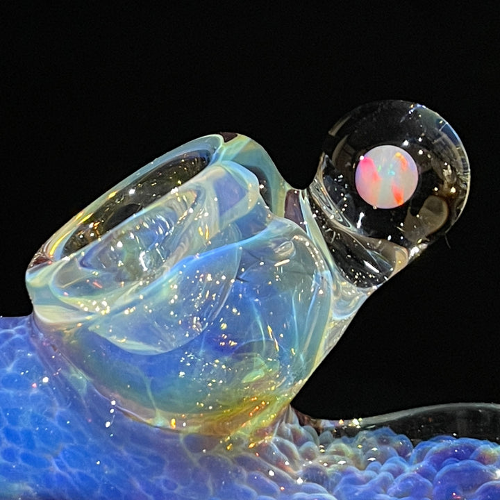 Purple Nebula Space Ray Pipe Glass Pipe Tako Glass   