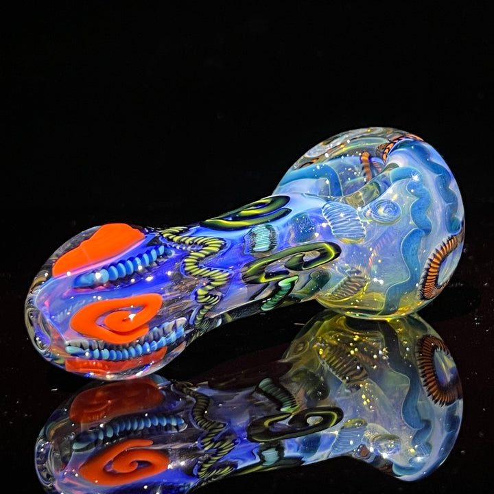 Super Chunky Inside Out Spoon Glass Pipe Tiny Mike   