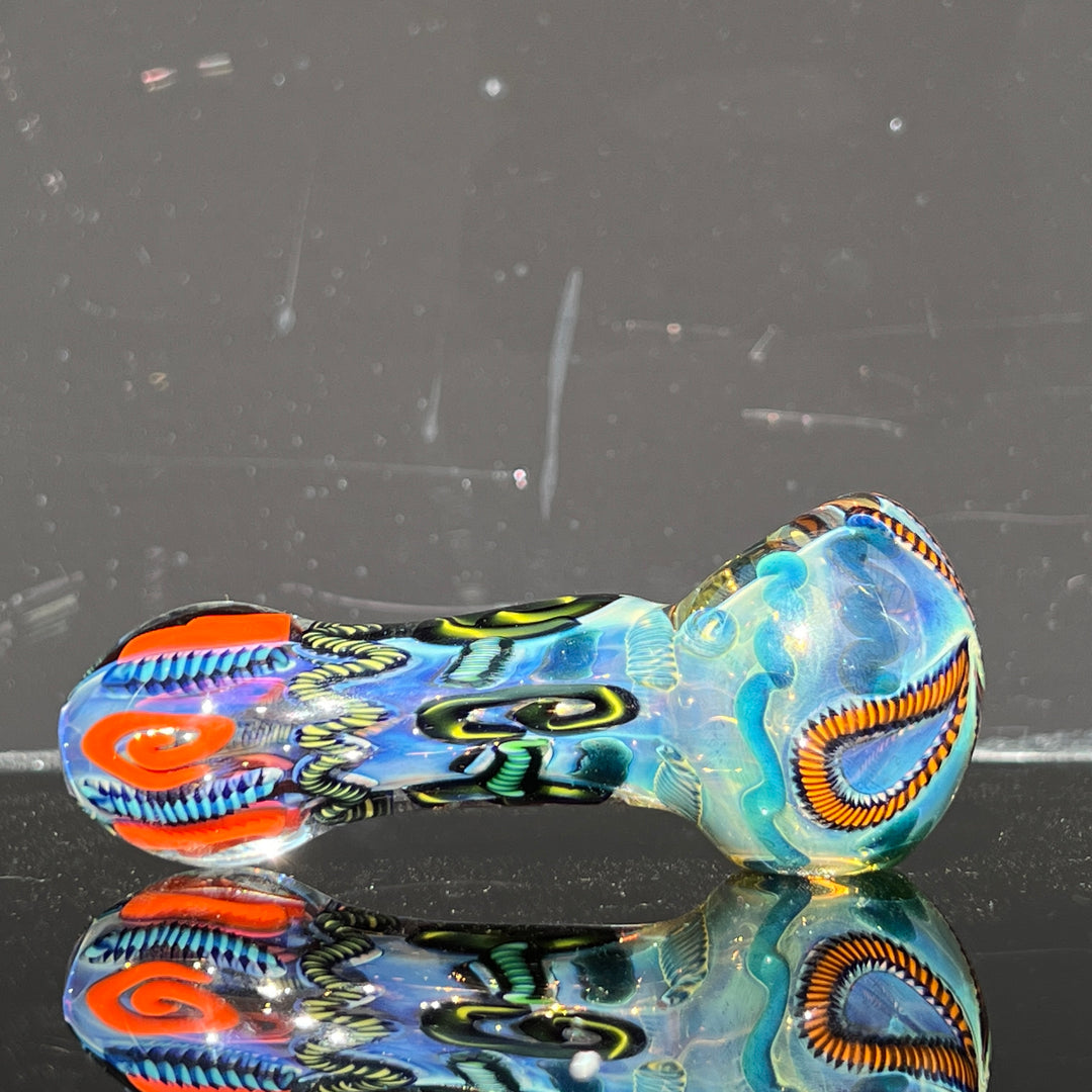 Super Chunky Inside Out Spoon Glass Pipe Tiny Mike   