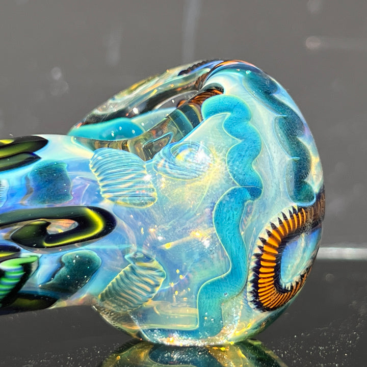 Super Chunky Inside Out Spoon Glass Pipe Tiny Mike   