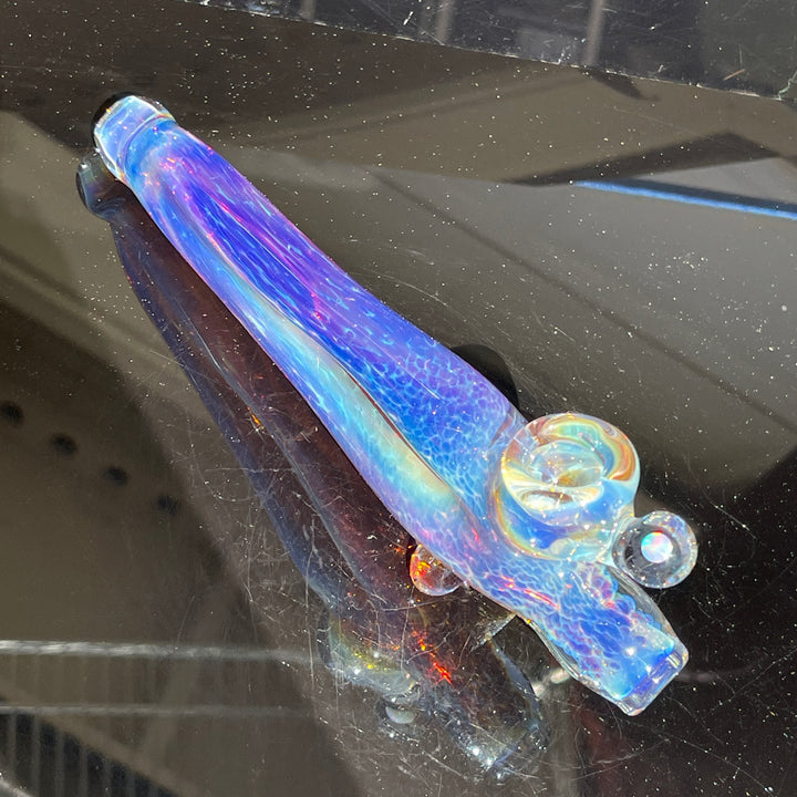 Purple Nebula Space Ray Pipe Glass Pipe Tako Glass   