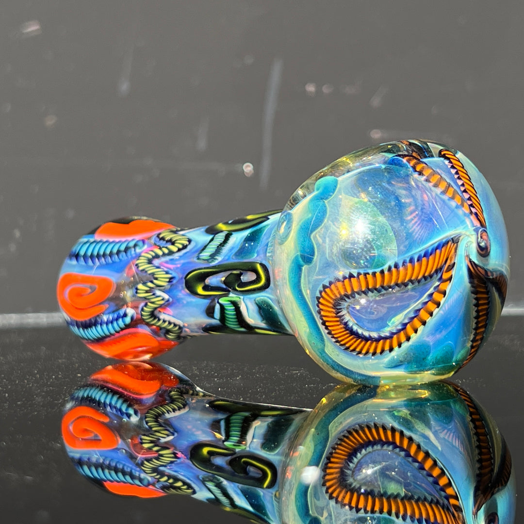 Super Chunky Inside Out Spoon Glass Pipe Tiny Mike   