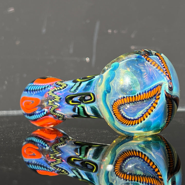Super Chunky Inside Out Spoon Glass Pipe Tiny Mike   