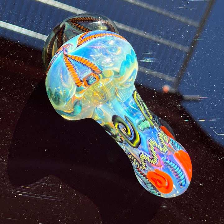 Super Chunky Inside Out Spoon Glass Pipe Tiny Mike   