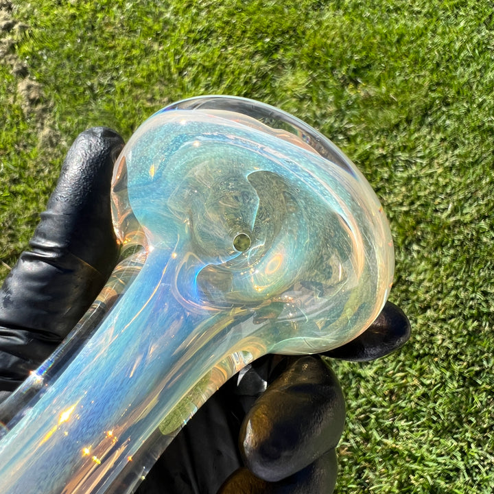 Egyptian Glass Gold Fume Pipe Glass Pipe Tako Glass   