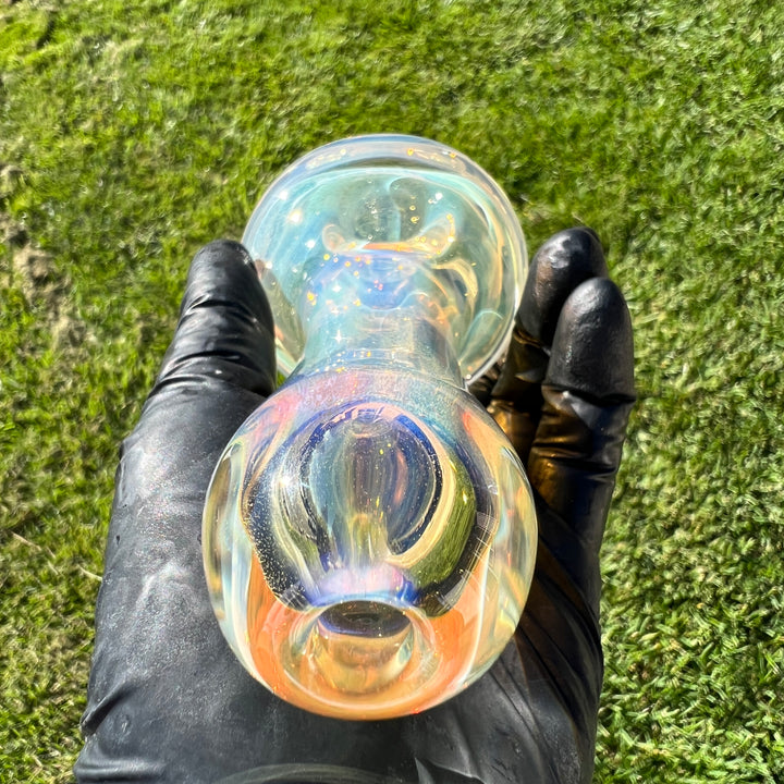 Egyptian Glass Gold Fume Pipe Glass Pipe Tako Glass   