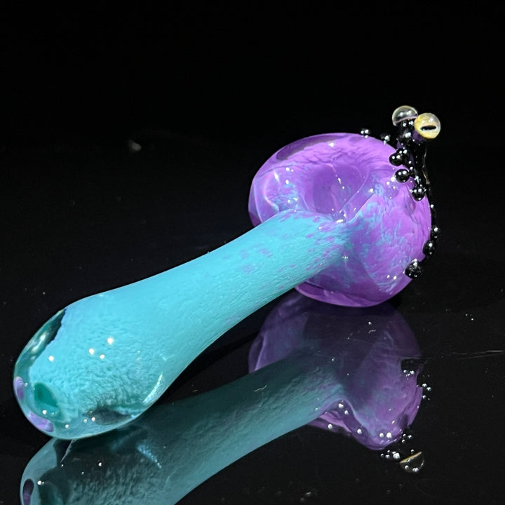 Frozen Explosion Frog Spoon Glass Pipe Beezy Glass   