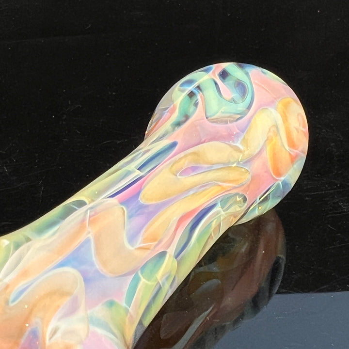 Large Ghost Flame Glass Pipe 7 Glass Pipe Tiny Mike   