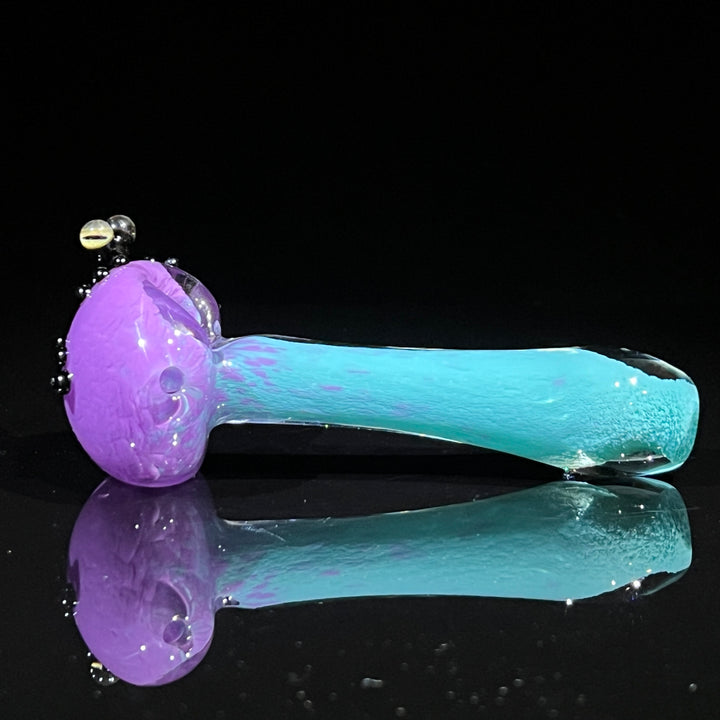 Frozen Explosion Frog Spoon Glass Pipe Beezy Glass   