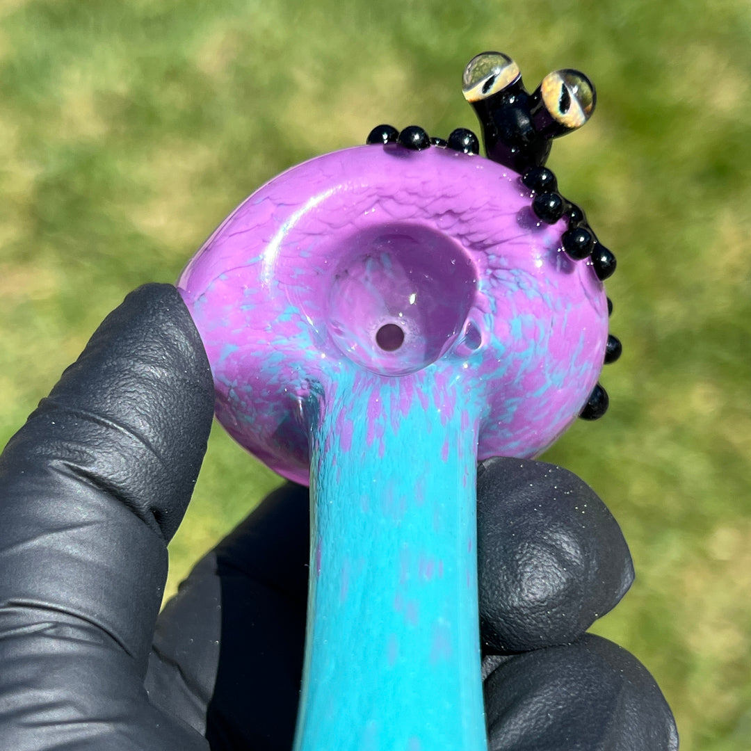 Frozen Explosion Frog Spoon Glass Pipe Beezy Glass   