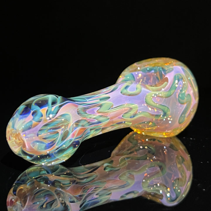 Large Ghost Flame Glass Pipe 9 Glass Pipe Tiny Mike   
