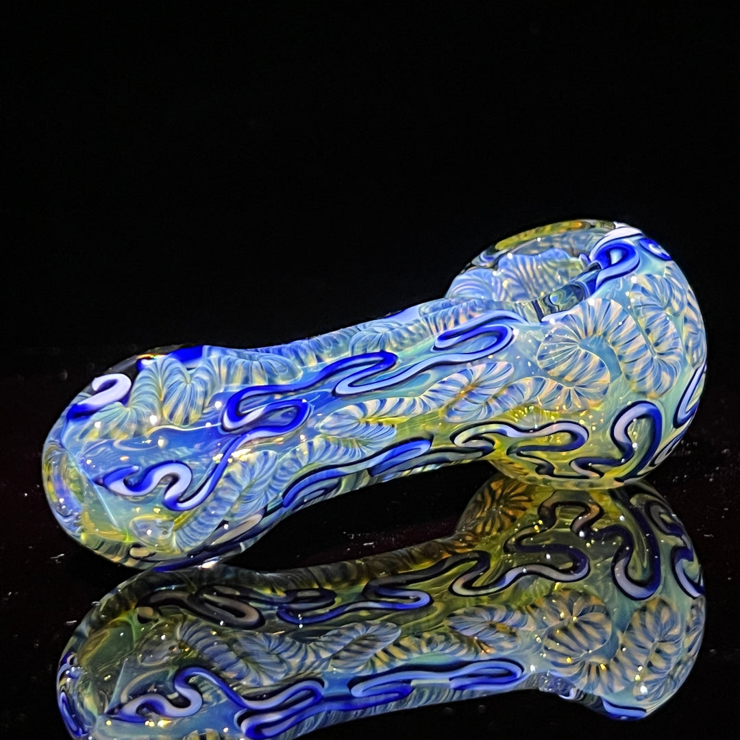 Super Chunky Inside Out Spoon Glass Pipe Tiny Mike   
