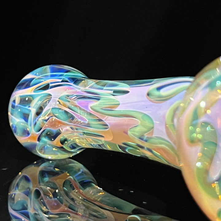 Large Ghost Flame Glass Pipe 9 Glass Pipe Tiny Mike   