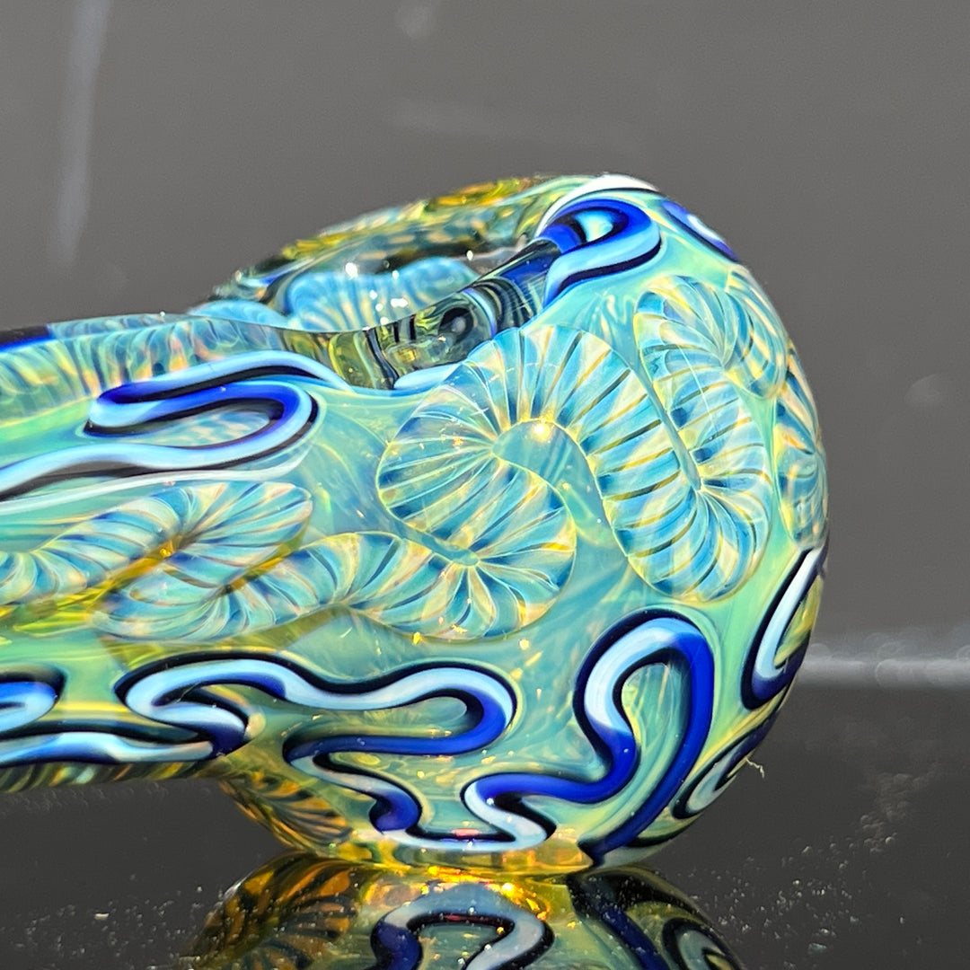 Super Chunky Inside Out Spoon Glass Pipe Tiny Mike   