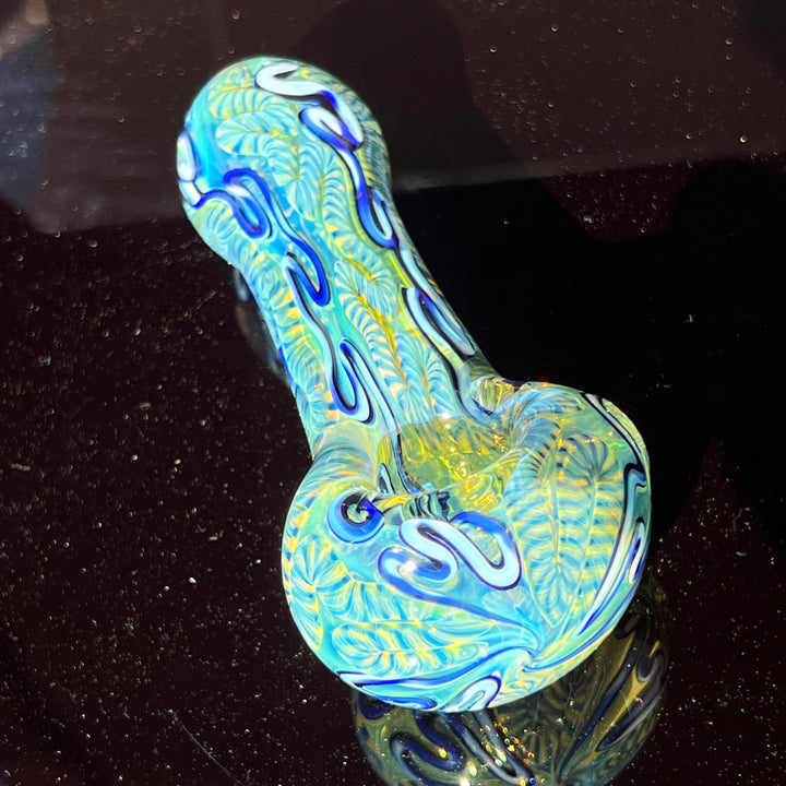 Super Chunky Inside Out Spoon Glass Pipe Tiny Mike   