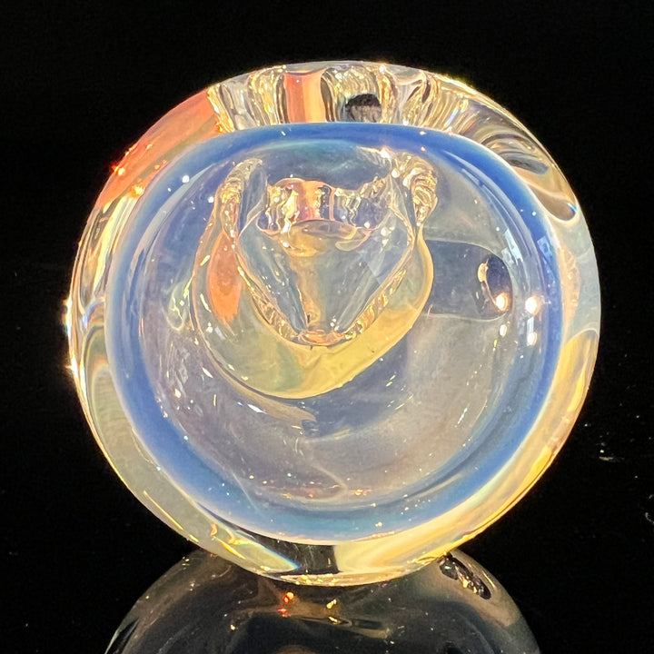 Egyptian Glass Gold Fume Pipe Glass Pipe Tako Glass   