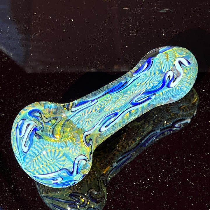 Super Chunky Inside Out Spoon Glass Pipe Tiny Mike   