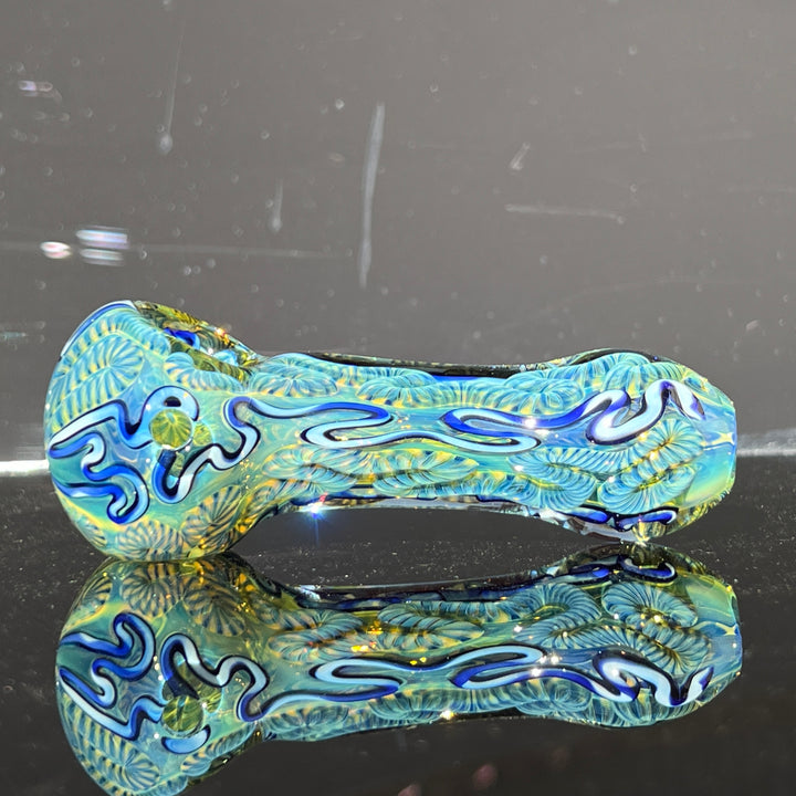 Super Chunky Inside Out Spoon Glass Pipe Tiny Mike   