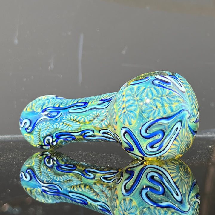 Super Chunky Inside Out Spoon Glass Pipe Tiny Mike   