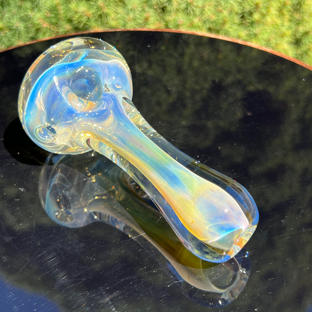 Egyptian Glass Gold Fume Pipe Glass Pipe Tako Glass   