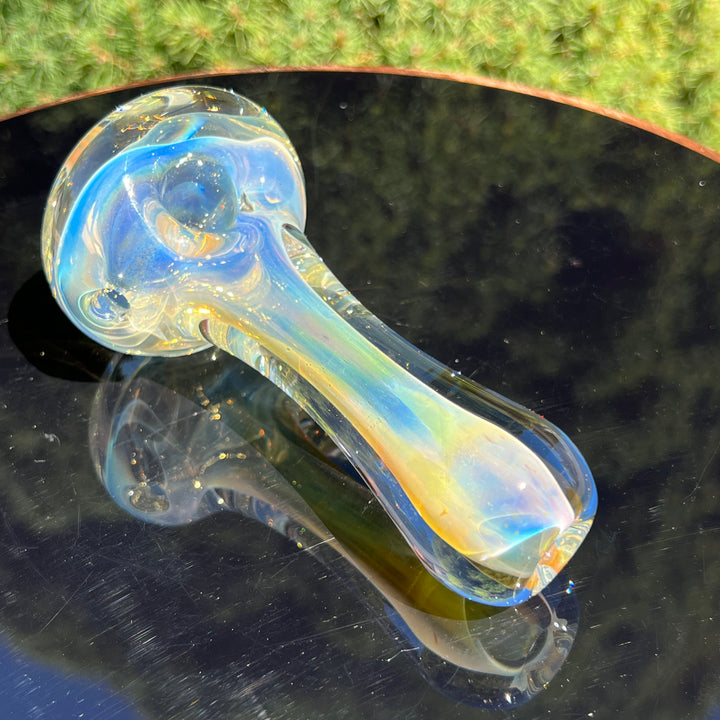 Egyptian Glass Gold Fume Pipe Glass Pipe Tako Glass   