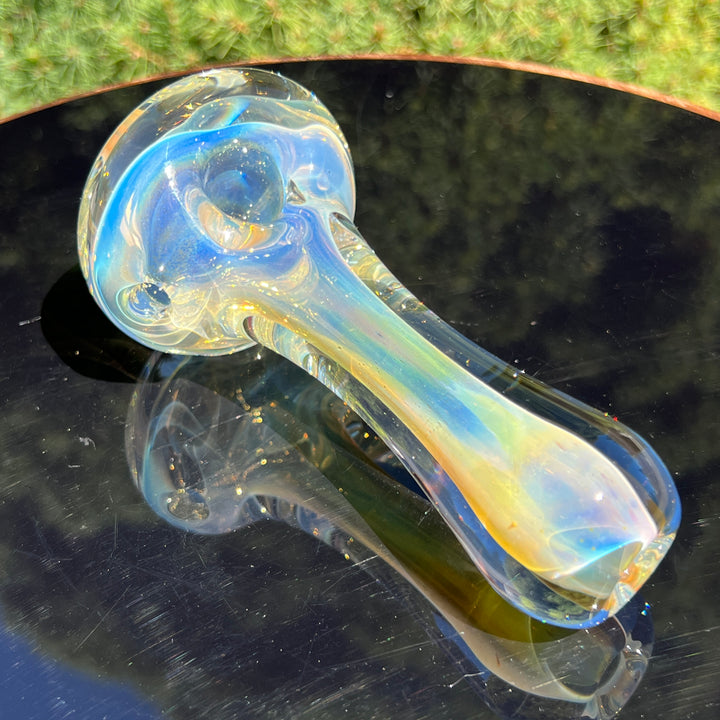 Egyptian Glass Gold Fume Pipe Glass Pipe Tako Glass   