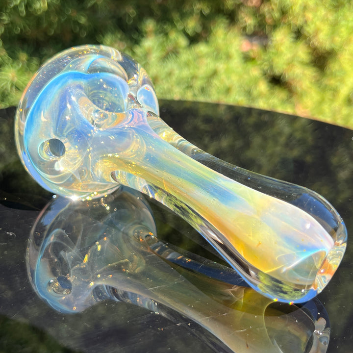 Egyptian Glass Gold Fume Pipe Glass Pipe Tako Glass   