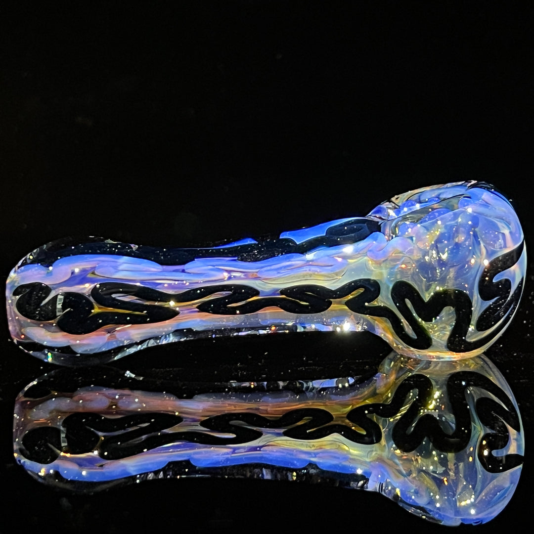 Super Chunky Inside Out Spoon Glass Pipe Tiny Mike   