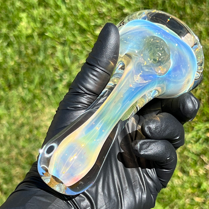 Egyptian Glass Gold Fume Pipe Glass Pipe Tako Glass   