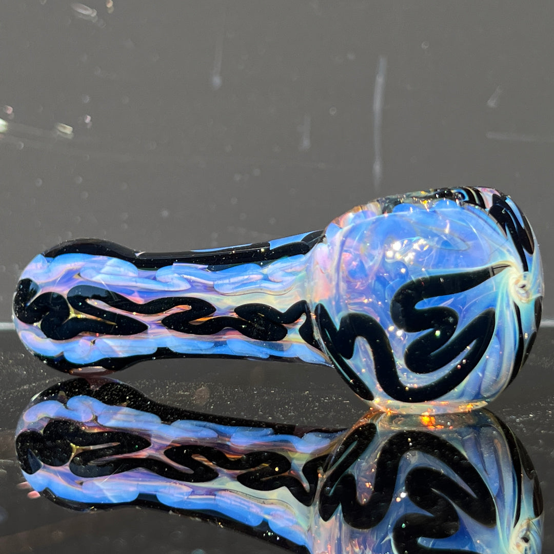 Super Chunky Inside Out Spoon Glass Pipe Tiny Mike   