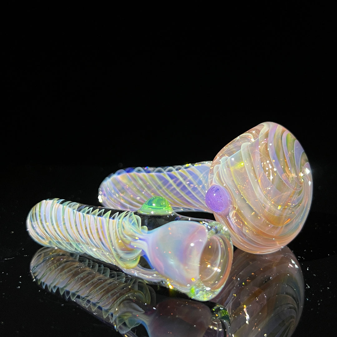 Thick Fume Pipe and Chillum Combo 2 Glass Pipe Chuck Glass   
