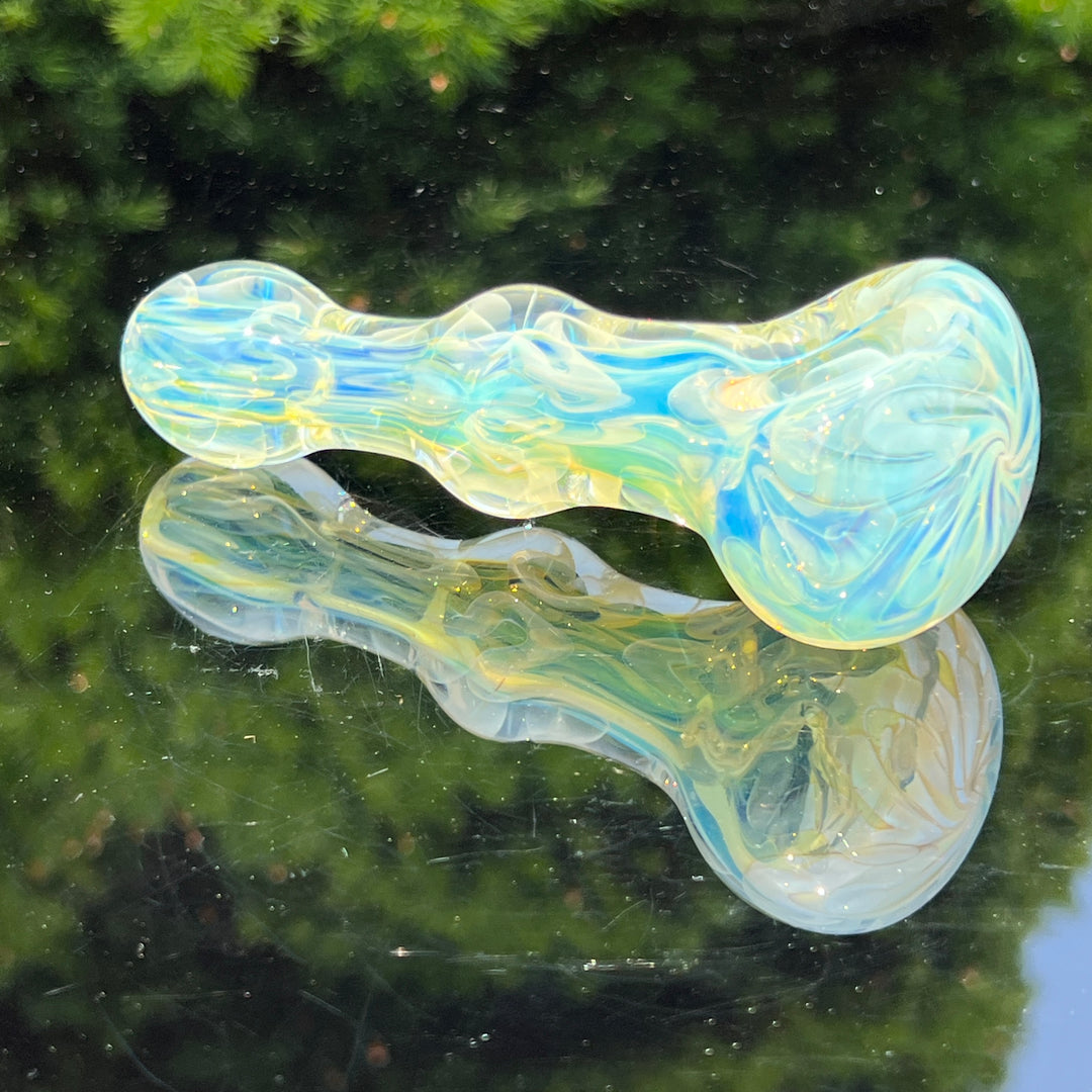 Large Ghost Flame Glass Pipe 10 Glass Pipe Tiny Mike   
