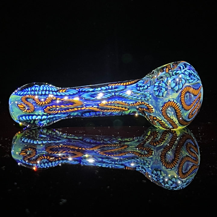 Super Chunky Inside Out Spoon Glass Pipe Tiny Mike   