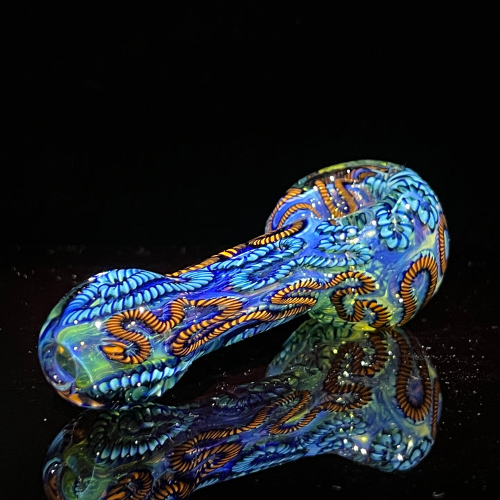 Super Chunky Inside Out Spoon Glass Pipe Tiny Mike   
