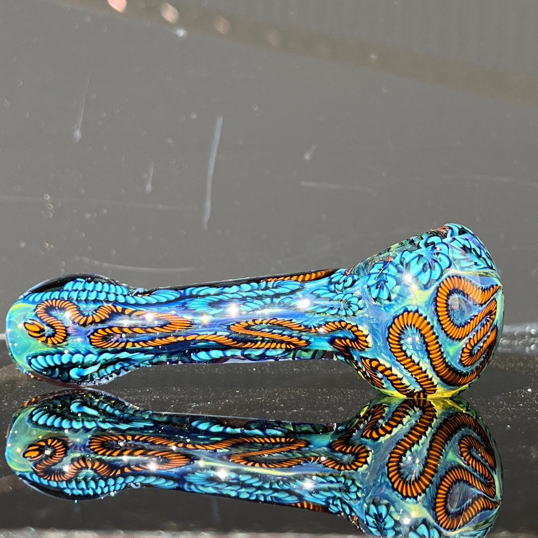 Super Chunky Inside Out Spoon Glass Pipe Tiny Mike   