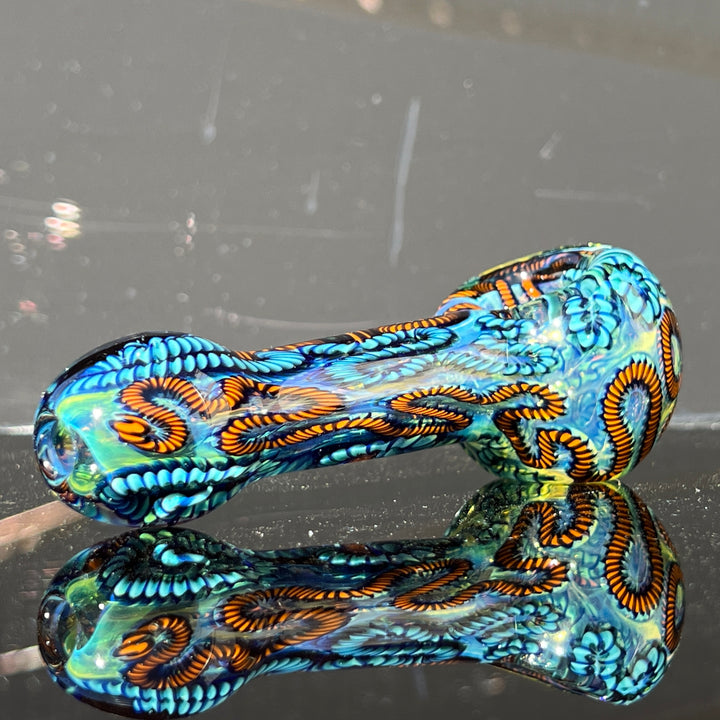 Super Chunky Inside Out Spoon Glass Pipe Tiny Mike   