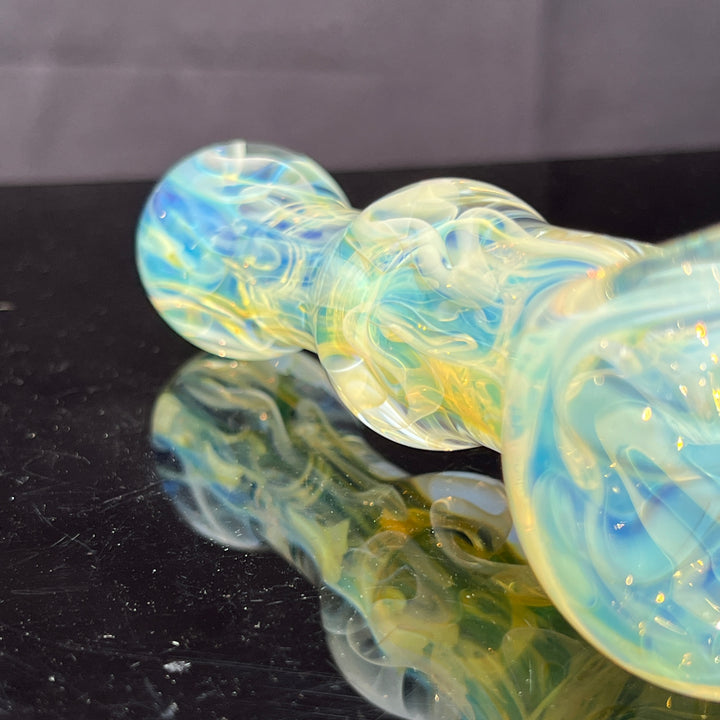 Large Ghost Flame Glass Pipe 10 Glass Pipe Tiny Mike   