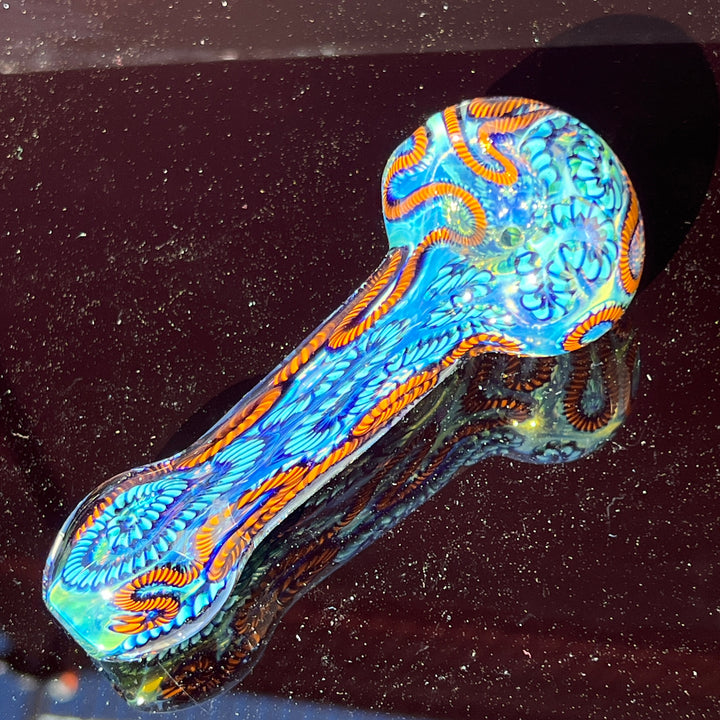 Super Chunky Inside Out Spoon Glass Pipe Tiny Mike   