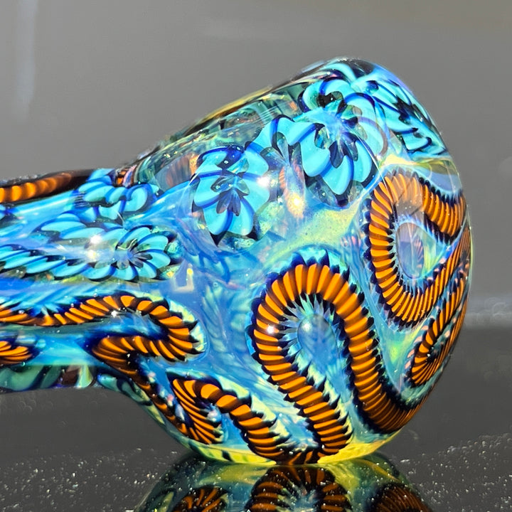Super Chunky Inside Out Spoon Glass Pipe Tiny Mike   