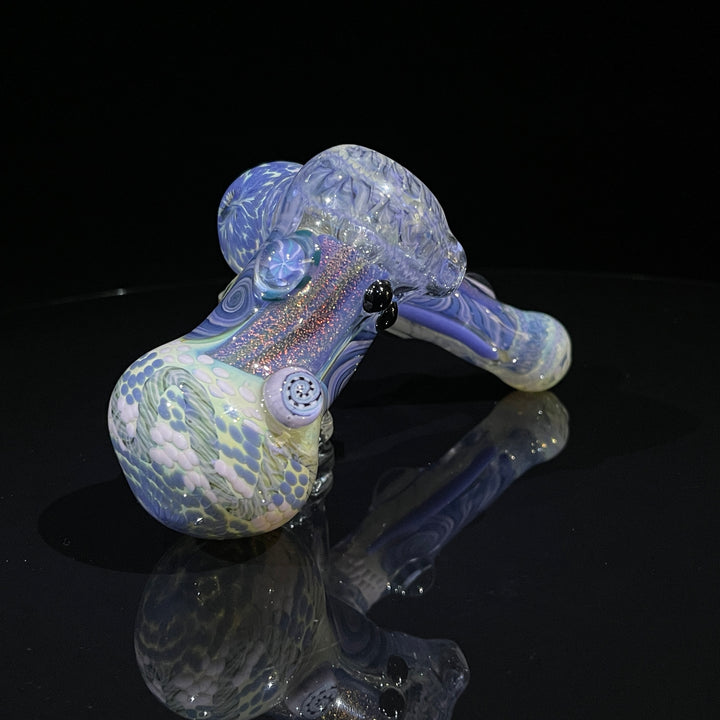 Glass Berry Cupcake Sidecar Bubbler Glass Pipe Glass Berry Cupcake
